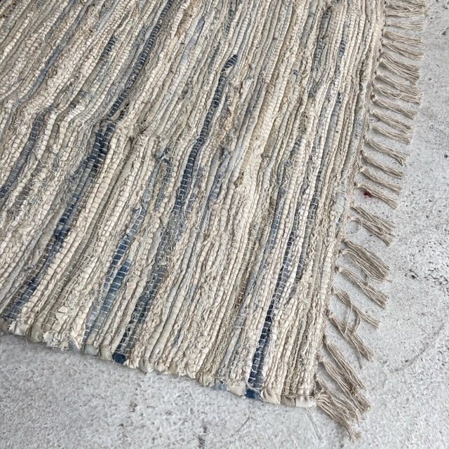 White denim rug 190×240cm LOS/201200689