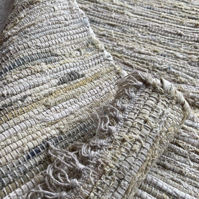 White denim rug 190×240cm LOS/201200689