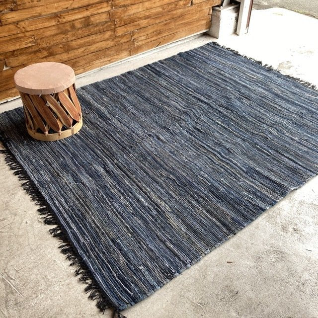 ブルーデニムラグ 　190×240cm　LOS/201200694