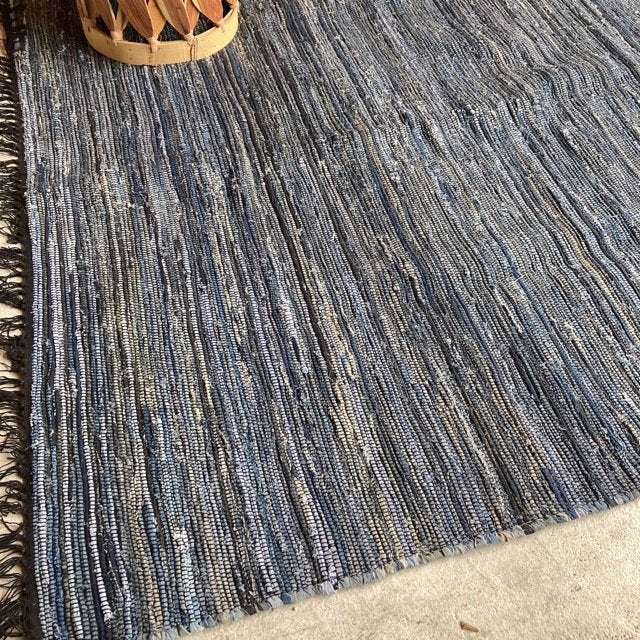 ブルーデニムラグ 　190×240cm　LOS/201200694