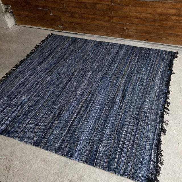 ブルーデニムラグ 　190×190cm　LOS/201200693