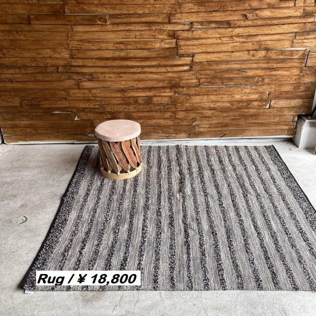 Shaggy border rug 190×190cm RECTOR/201200711