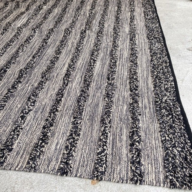 Shaggy border rug 190×190cm RECTOR/201200711