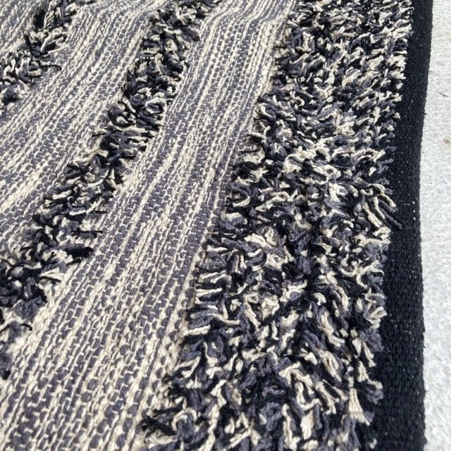 Shaggy border rug 190×190cm RECTOR/201200711