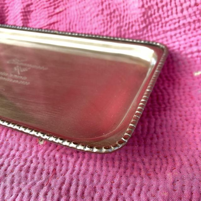 Shamal Gold Tray Rect M