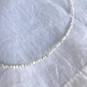 TOPANGA Accessory Mini Stone Choker Howlite