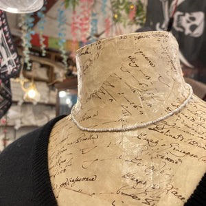 TOPANGA Accessory Mini Stone Choker Howlite