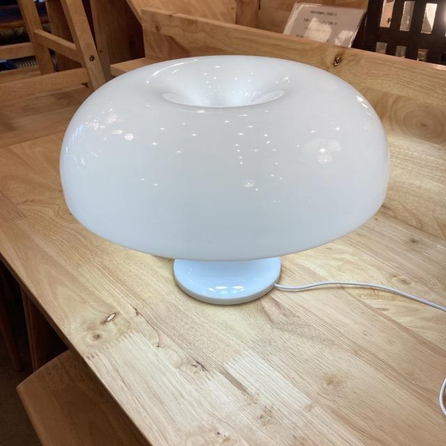Mushroom Table Lamp White