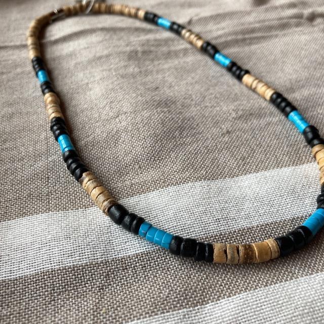 TOPANGA Accessory Bohemian Necklace Brown Mix