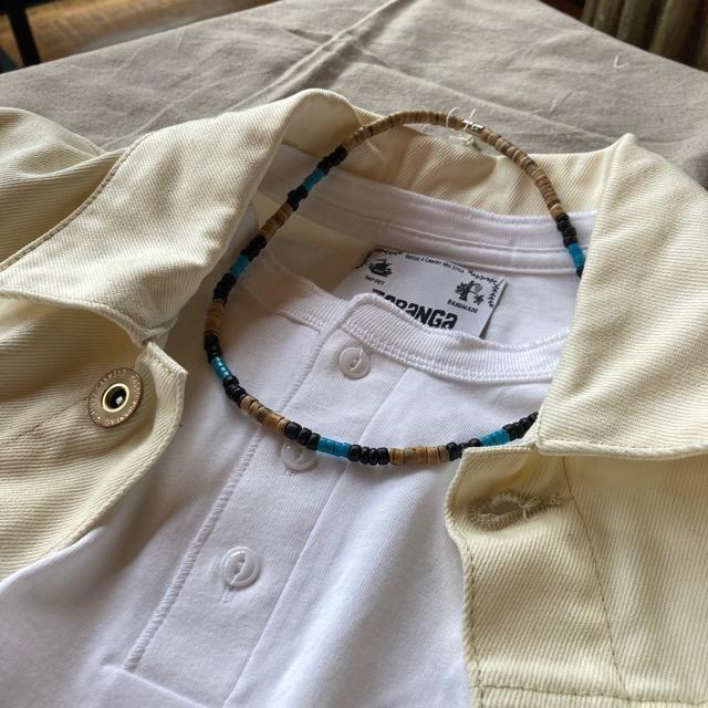 TOPANGA Accessory Bohemian Necklace Brown Mix