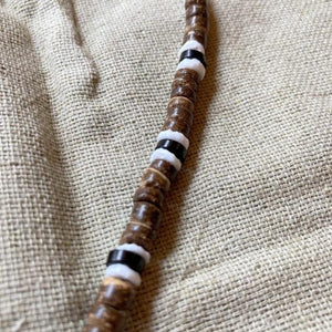 TOPANGA Accessory Bohemian Necklace Point Black