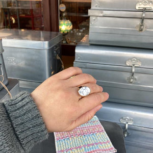 TOPANGA Accessories White Türkiye Ring