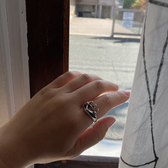TOPANGA Accessories Frog King Ring Size 20
