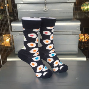 TOPANGA SOCKS 　カラフル目玉焼きソックス