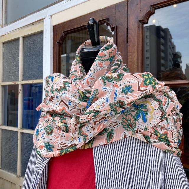 TOPANGA Accessory Big Shawl Flower Paisley [Mail Order Available] [New 2023]