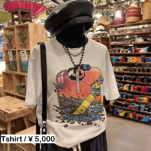 TOPANGA Lady's　USフェスTシャツ　ホワイト【メール便可】 TOPANGA Lady's USフェスTシャツ ホワイト – BON ETO vikings