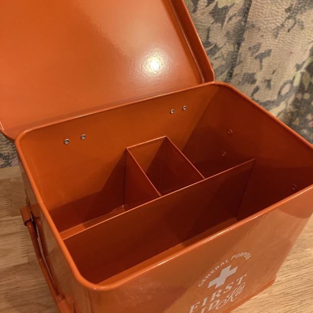 ファーストエイドボックス　オレンジ/S