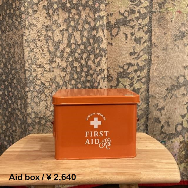 ファーストエイドボックス　オレンジ/S
