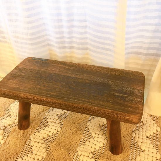 Wood Mini Stand Low/Brown