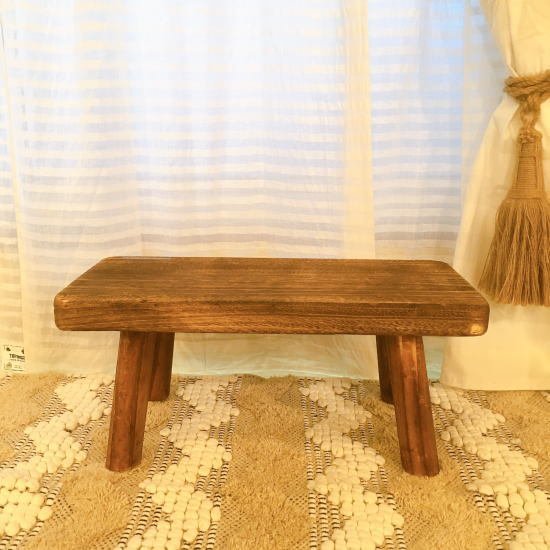 Wood Mini Stand Low/Natural