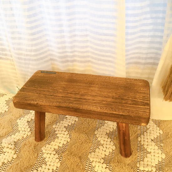 Wood Mini Stand Low/Natural