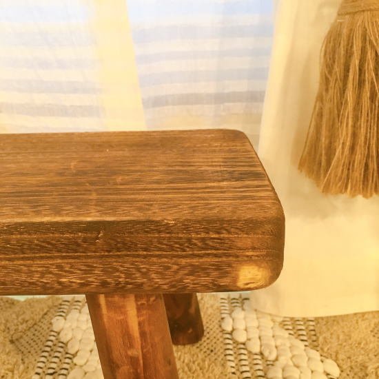 Wood Mini Stand Low/Natural