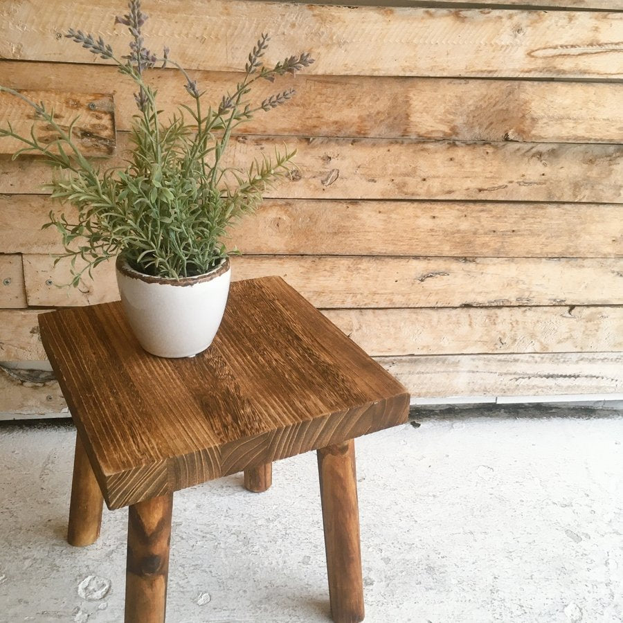 Wood Mini Stand Natural