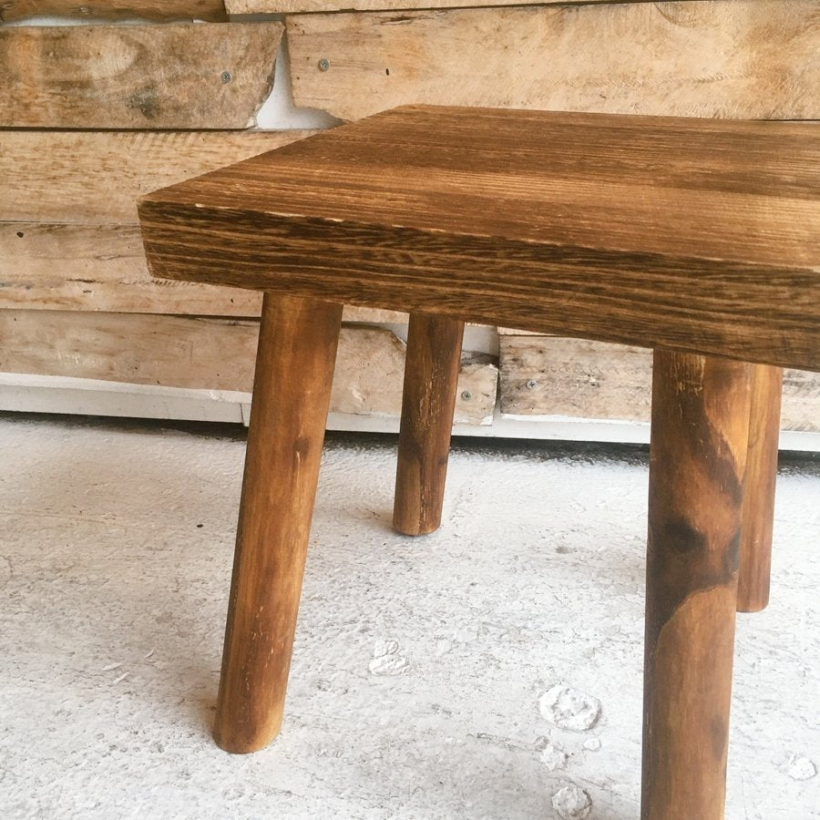 Wood Mini Stand Natural