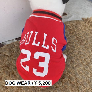 DOG WEAR　BULLS23ジャンプスーツ　XLサイズ　全2色