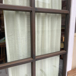 Double gauze curtain, white, 100 x 200 cm