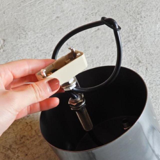 Walnut Cylinder Lamp