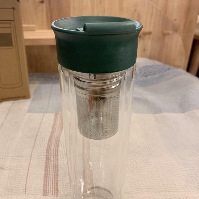 Shasta Infilter Bottle Green