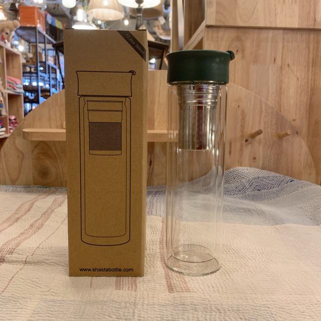Shasta Infilter Bottle Green