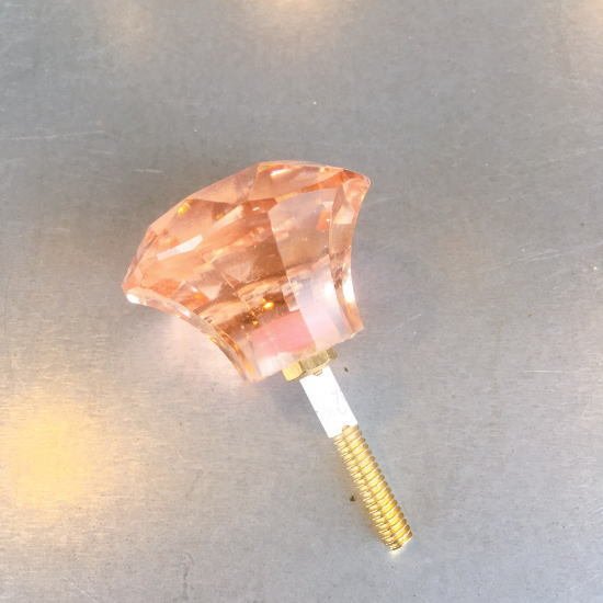 Jewelry knob pink/L size