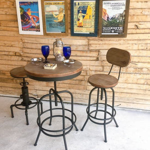 Lifting chair with backrest