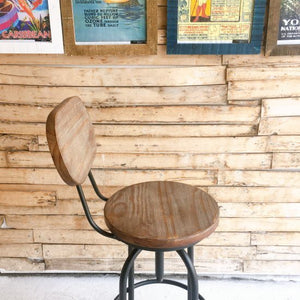 Lifting chair with backrest