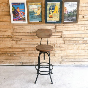 Lifting chair with backrest