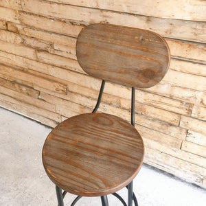 Lifting chair with backrest