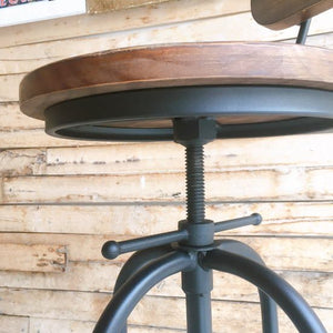 Lifting chair with backrest