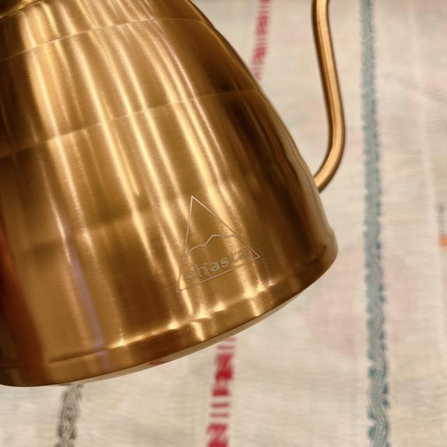 Shasta stainless coffee kettle