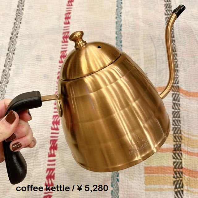Shasta stainless coffee kettle