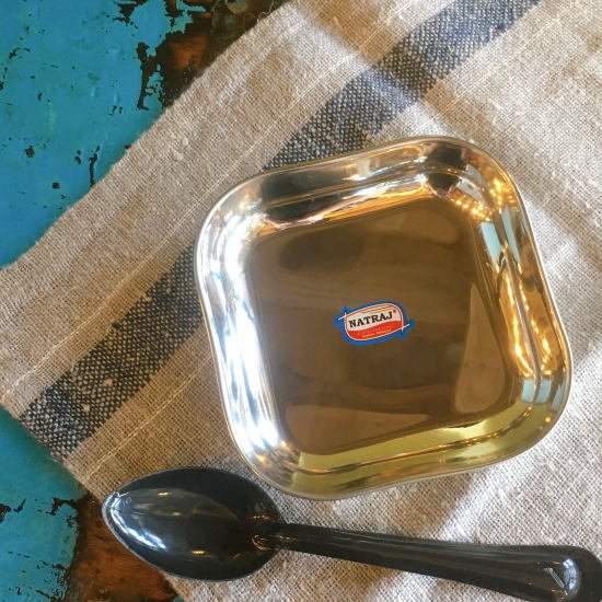 ステンレス　スクエアトレイ