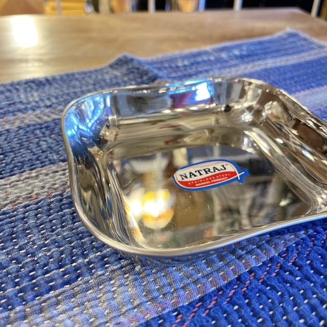 ステンレス　四角プレート　Sサイズ