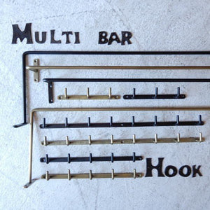 Iron Hanging 8 Hooks Antique Gold
