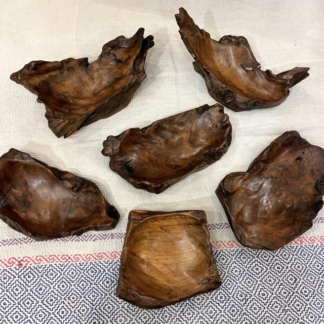 チークの根っこ　トレイ　アソート