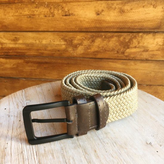 TOPANGA Accessory ストレッチヘリンボーンメッシュベルト120cm