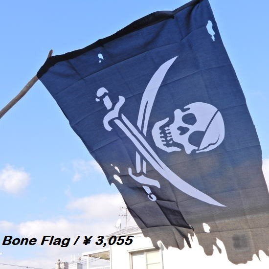 TOPANGA INTERIOR　Skull&Cross Bone Flag TypeD