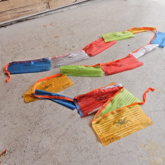 Tibetan Buddhist Prayer Flags