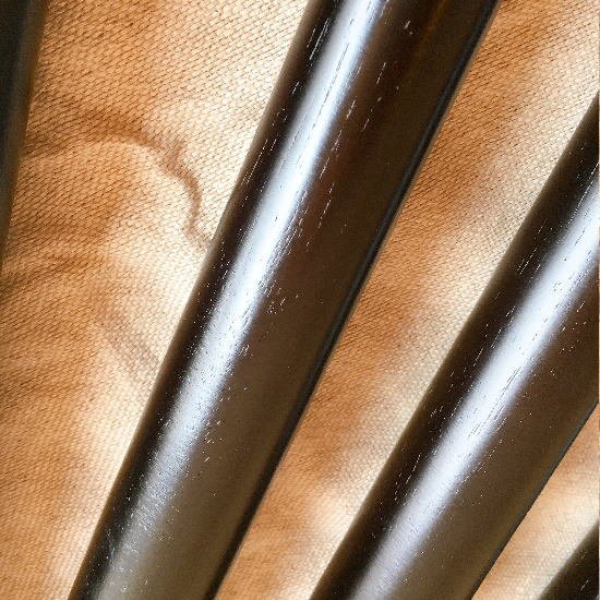 テーブル脚4本セット　73cm　ブラック