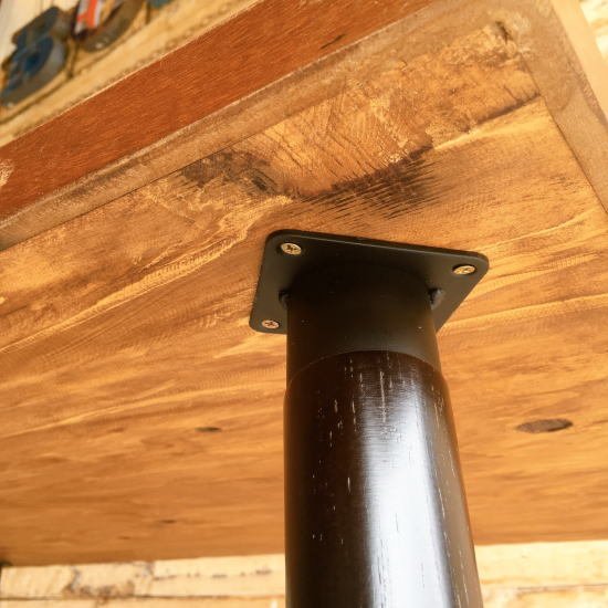 テーブル脚4本セット　73cm　ブラック